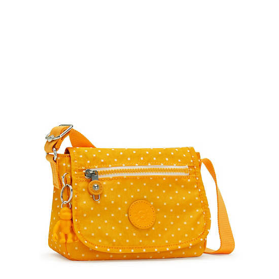 Kipling Sabian Klassiska Printed Crossbody Mini Väska Gula | SE 1876ZU